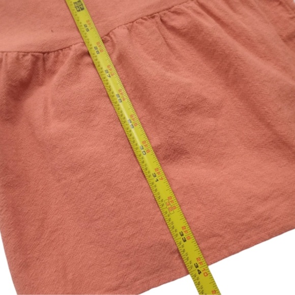 Universal Thread Orange Flutter Ruffle
Shoulder Button Pocket Dress Medium - Picture 9 of 10